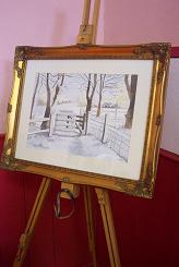 Winter scene by Wendy